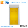 Ce Golden Color et Stable Passenger Lift Without Machine Room